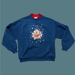 vintage christmas crewneck